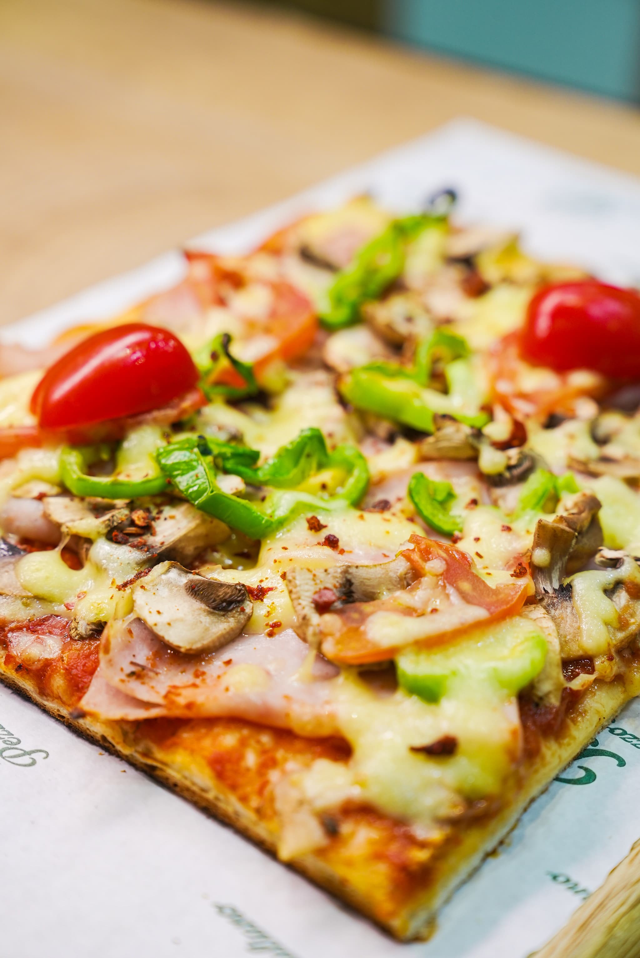 Pizza Jambon Fumé détail