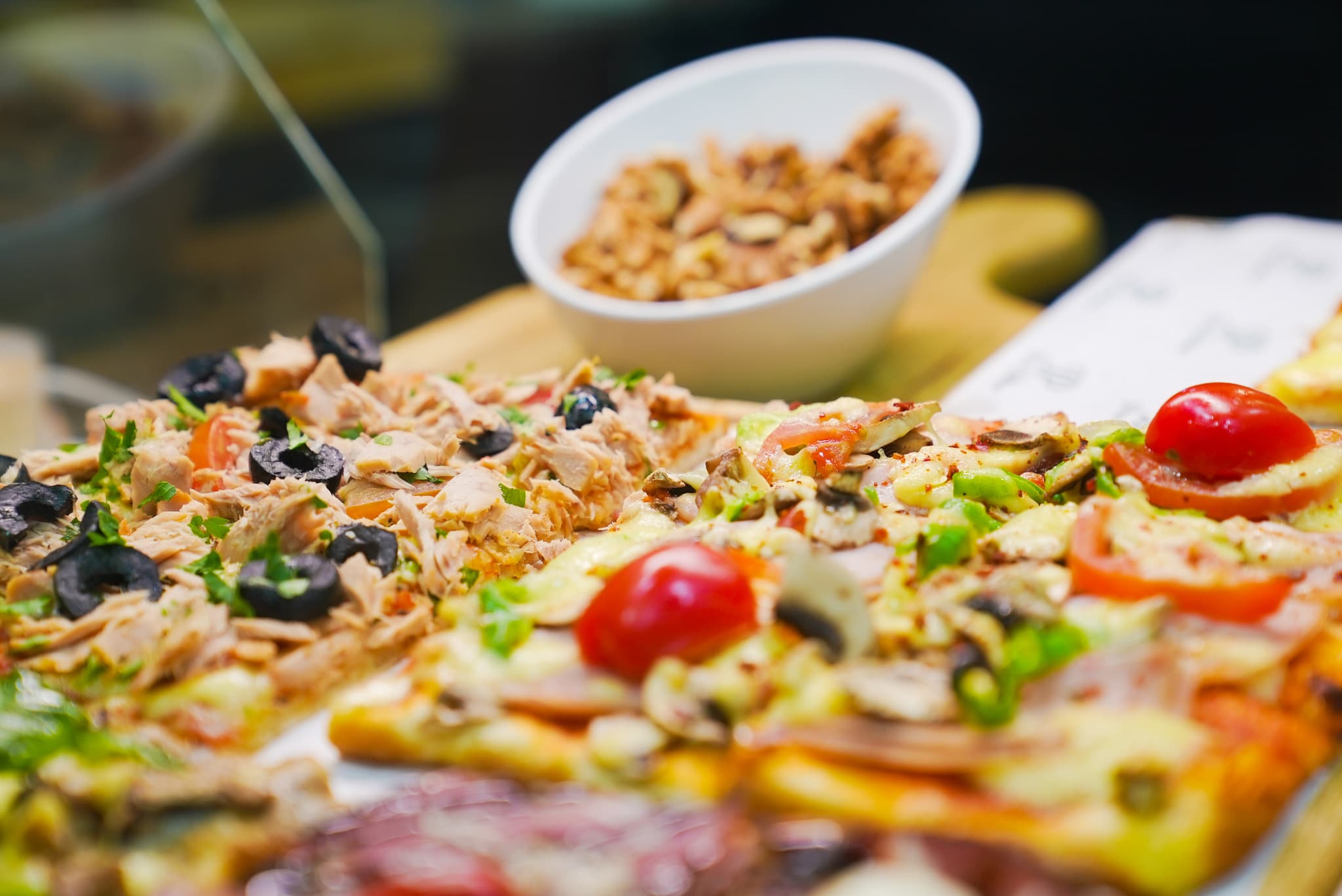 Pizzas fraîches du jour