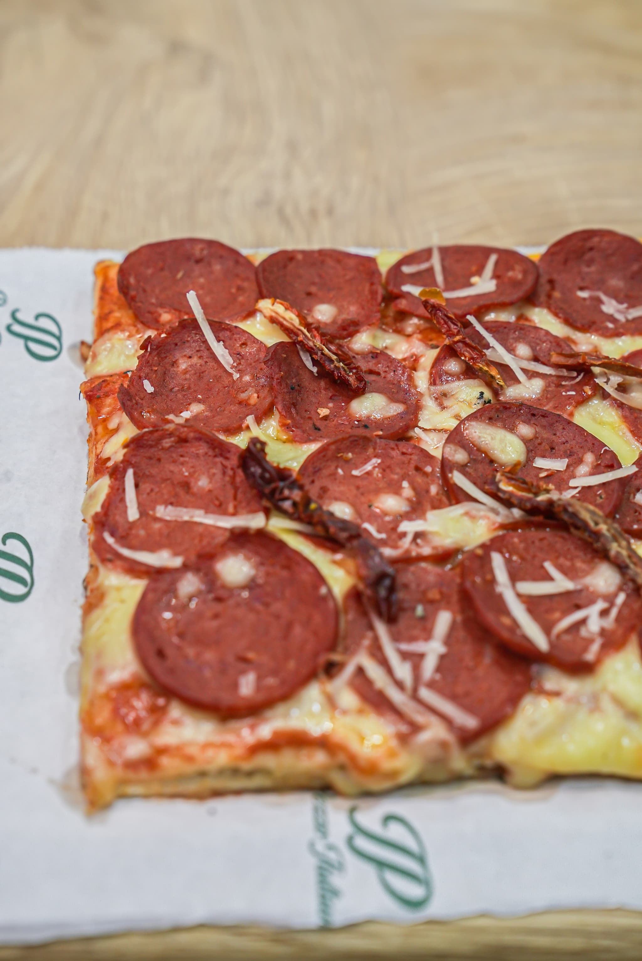 Pizza Pepperoni détail