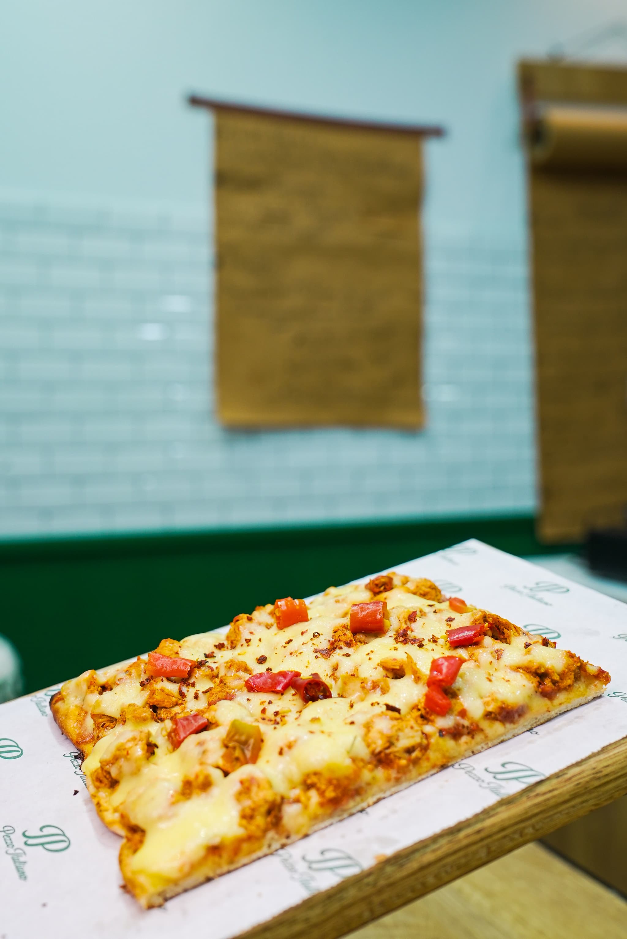 Pizza Poulet Épicé piment