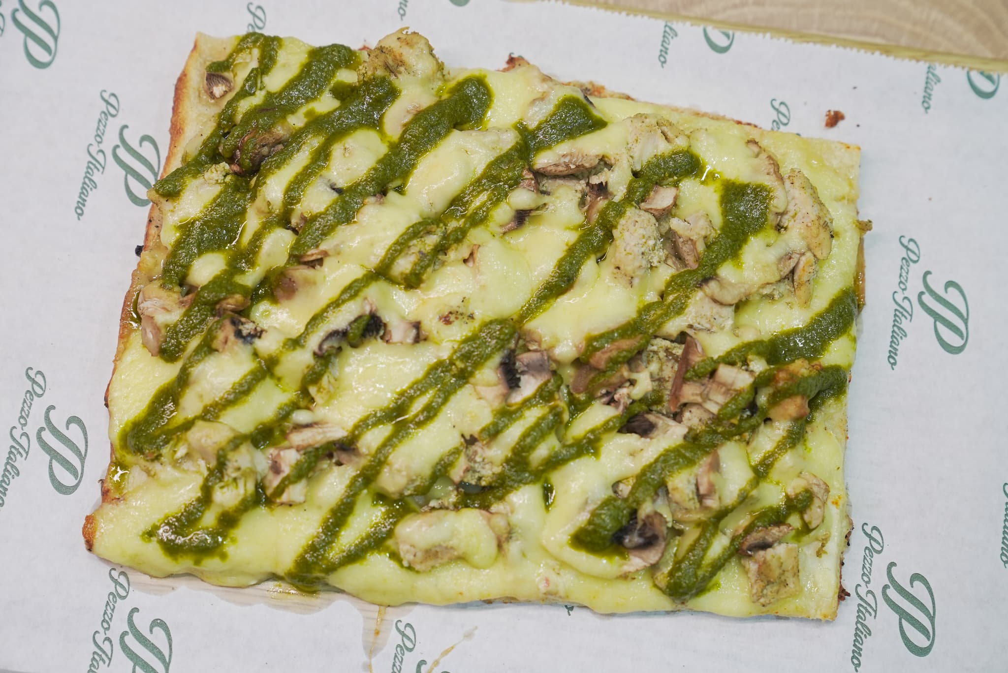 Poulet Pesto Champignons