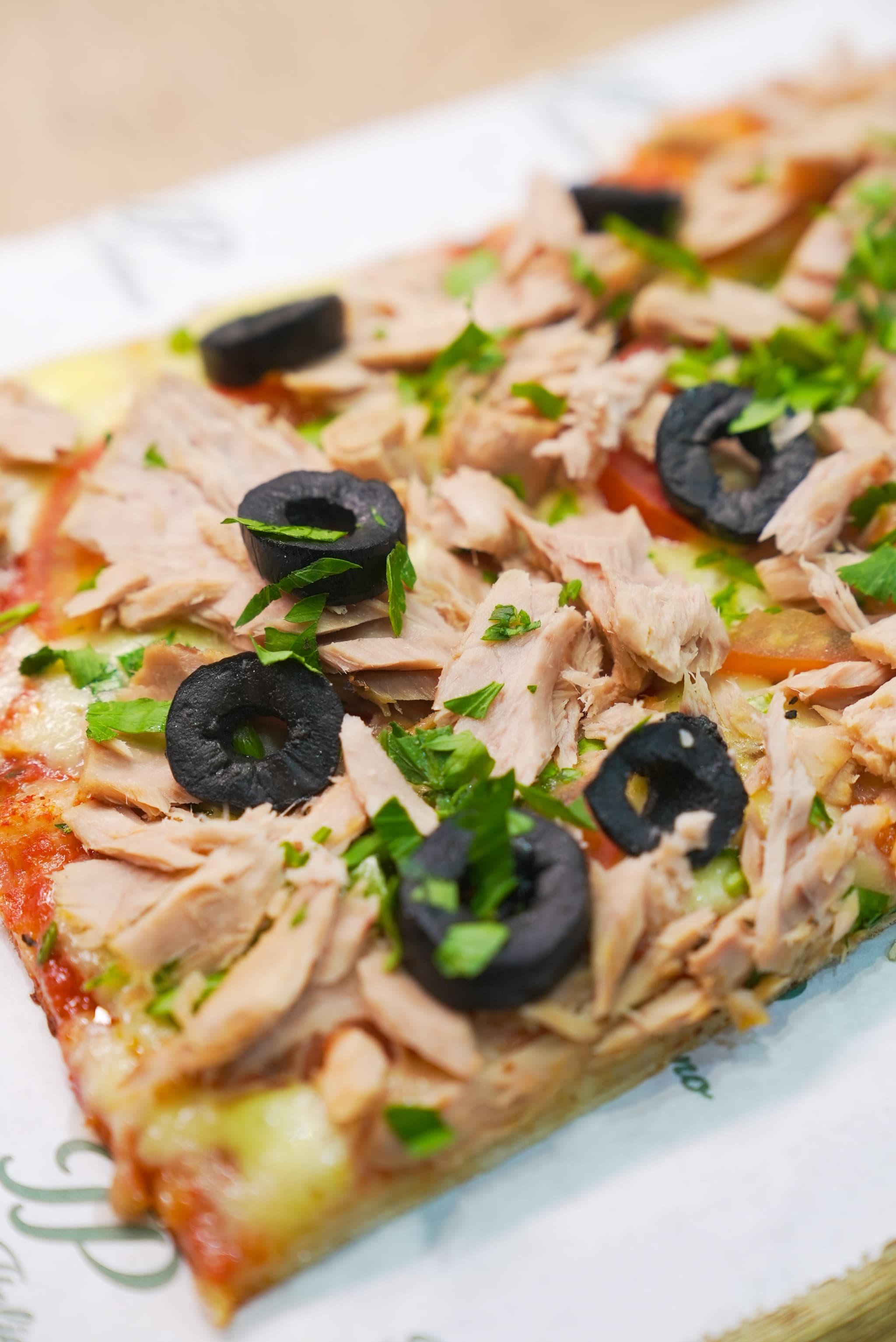 Pizza Thon garnie