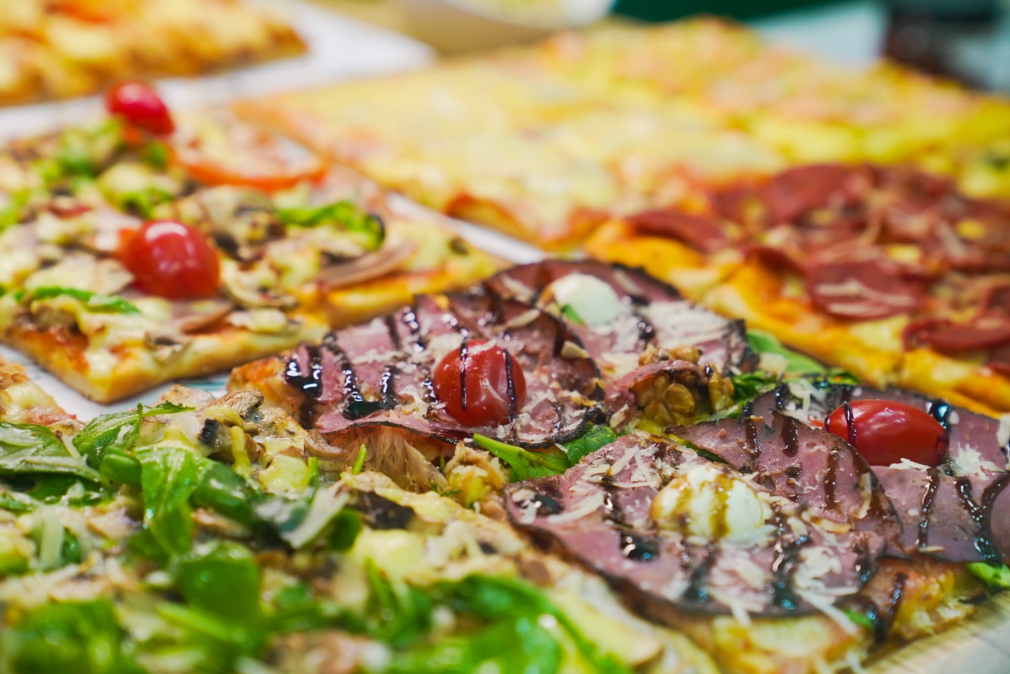 Pizza signature saumon pistache
